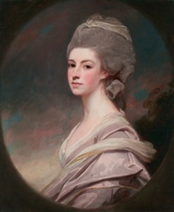 Portrait of Mrs Susannah Whatman (1756-1828), née Bosanquet, half-length, in a painted oval