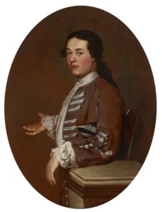 Portrait of a young gentleman, half-length