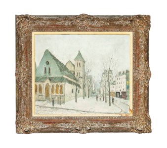 Eglise St. Maur, neige