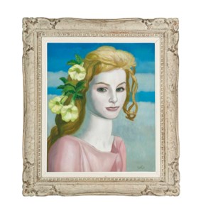 Jeune fille aux liserons