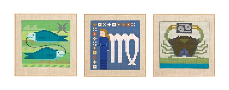 'SIGNS OF THE ZODIAC': THREE MOSAICS, EXECUTED 1983-1990