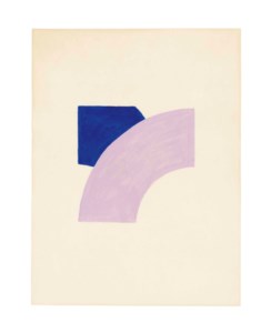 Painting with Purple & Blue