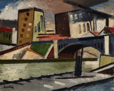 Le Pont Marie, c ô té aval