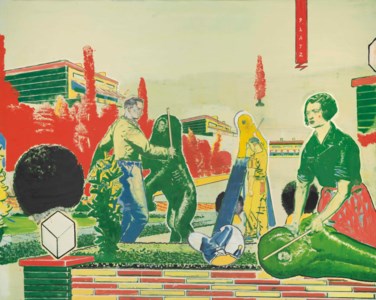 Neo Rauch, Platz (Square)