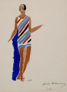 Etude de costume de bain