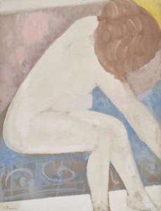 Sans titre (Femme nue assise)