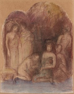 Etude pour La nativité tahitienne