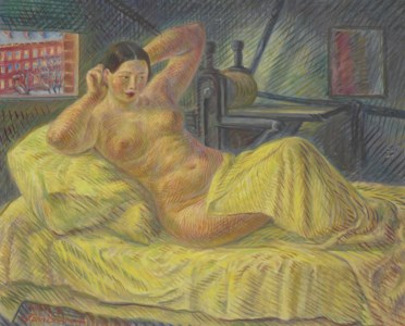 Nude in Washington Square
