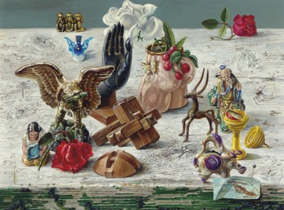 Still Life with Chinese Puzzle