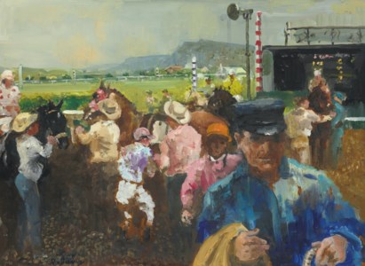 Steward in Blue, La Mesa Park