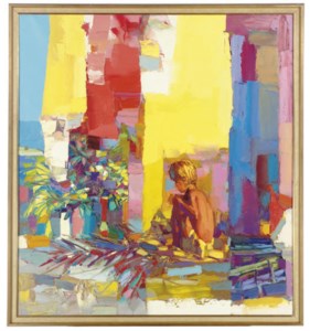 Untitled (Boy and wall)