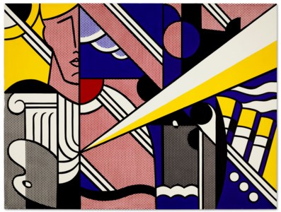 Roy Lichtenstein, Modern Painting with Ionic Column