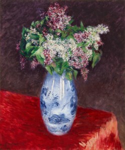 Lilas dans un vase