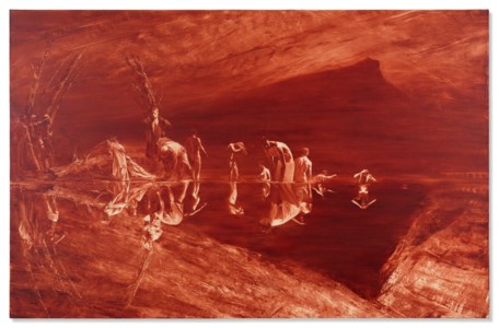 Mark Tansey, Mont Sainte-Victoire #1