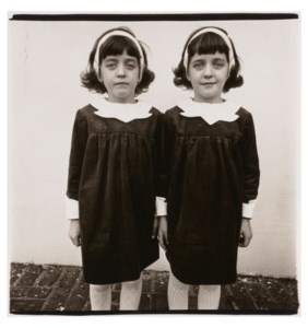 Diane Arbus, Identical twins, (Cathleen and Colleen), Roselle, New Jersey, 1966