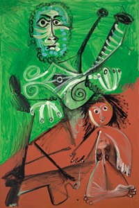 Pablo Picasso, Homme et enfant