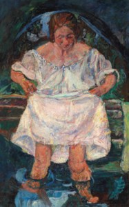 Chaim Soutine, La femme entrant dans l'eau