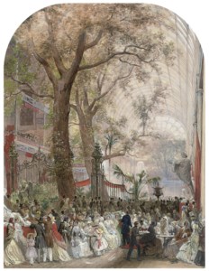 The Refreshment Area at The Great Exhibition of 1851