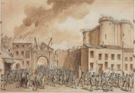 The storming of the Bastille