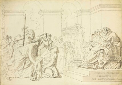Pyrrhus in the house of Glaucias
