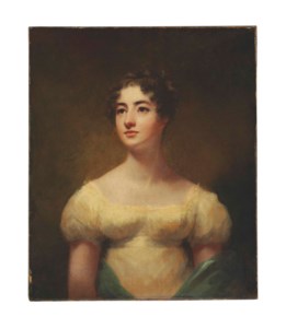 Portrait of Miss Christina Thomson, o'Camphill, later Mrs. White, half-length