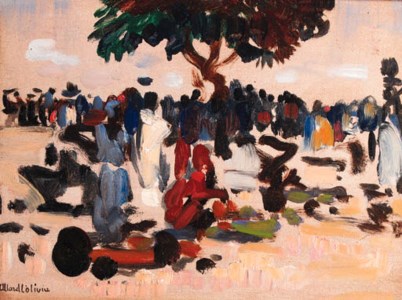 Marketscene in Luluabourg March de Luluabourg