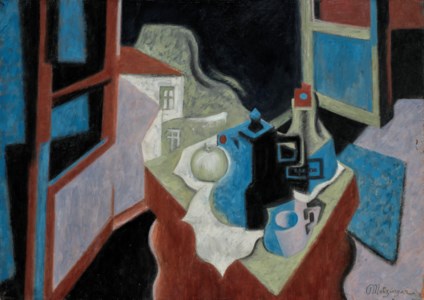 Nature morte à la pomme