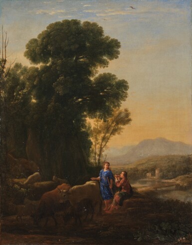 Landscape with a Herdsman and Shepherdess