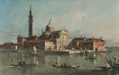 Venice, A View of the Island and the Church of San Giorgio Maggiore