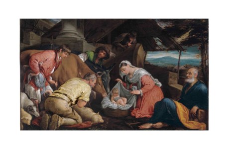 JACOPO DA PONTE, CALLED JACOPO BASSANO, The Adoration of the Shepherds
