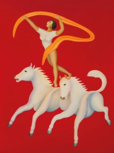 Manjit Bawa, Untitled (Acrobat)