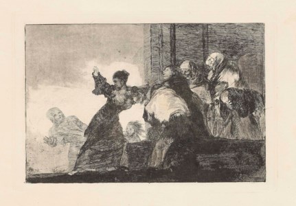 Disparate Pobre (Two heads are better than one), plate 11 from; Los Proverbios (D. 212; H. 258)