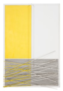 Barres et Rectangles Jaunes et Blancs