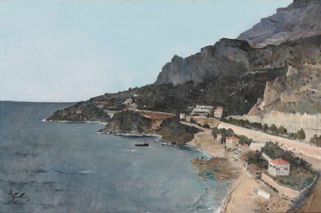 Cap D'ail, Vue prise de Palais du Prince de Monaco