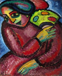 Alexej von Jawlensky, Tanz mit gelbem Fächer
