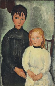 Amedeo Modigliani, Les deux filles