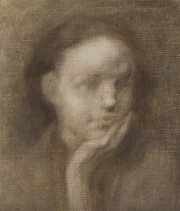 Head of a woman