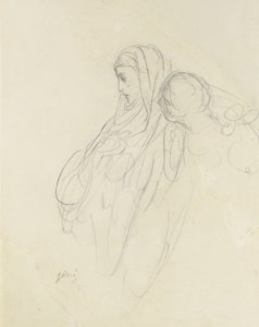 A study of the Virgin (recto and verso)