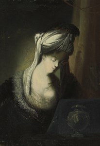 Erminia weeping over the ashes of Tancred