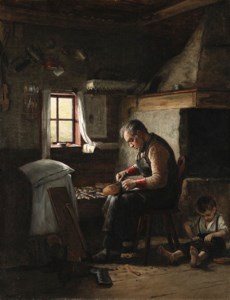 The cobbler and his apprentice