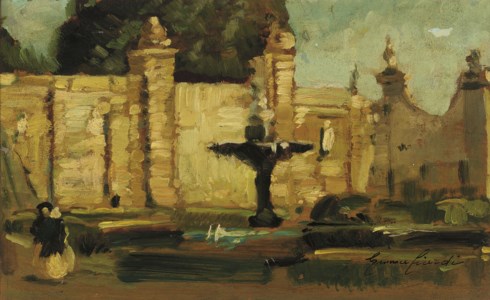 A stroll in the palace gardens
