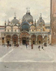 The Basilica di San Marco, Venice