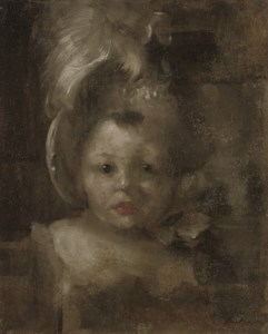 Portrait of a young girl