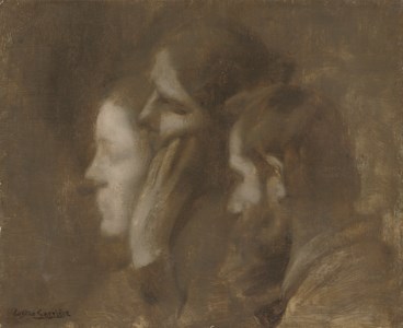 Étude des visages pour Théâtre Populaire