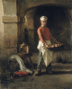 The kitchen boy