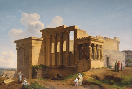 FRENCH, The Erechteion on the Acropolis, Athens.