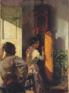 Dando Cuerda: Winding the clock