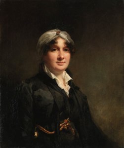 Portrait of Mrs James Law, ne Jane Robinson (c.1767-1846), half-length in a black dress, with a white headdress
