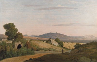 View from Ponte Loreto, an antique bridge near Nettuno