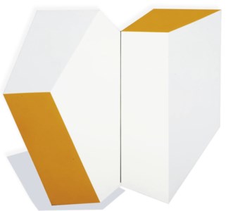 Ochre and White